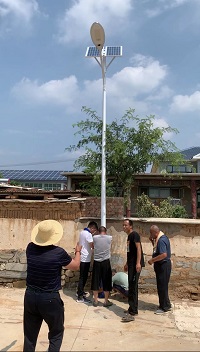 易縣農村太陽能路燈安裝——保定利辰太陽能路燈廠家贊助